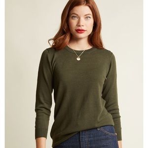 ModCloth Charter School Pullover - M